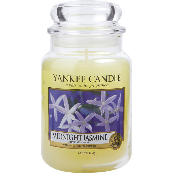 YANKEE CANDLE by Yankee Candle (UNISEX) - MIDNIGHT JASMINE SCENTED LARGE JAR 22 OZ