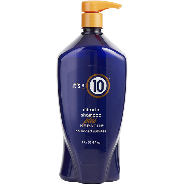 ITS A 10 by It's a 10 (UNISEX) - MIRACLE SHAMPOO PLUS KERATIN 33.8 OZ