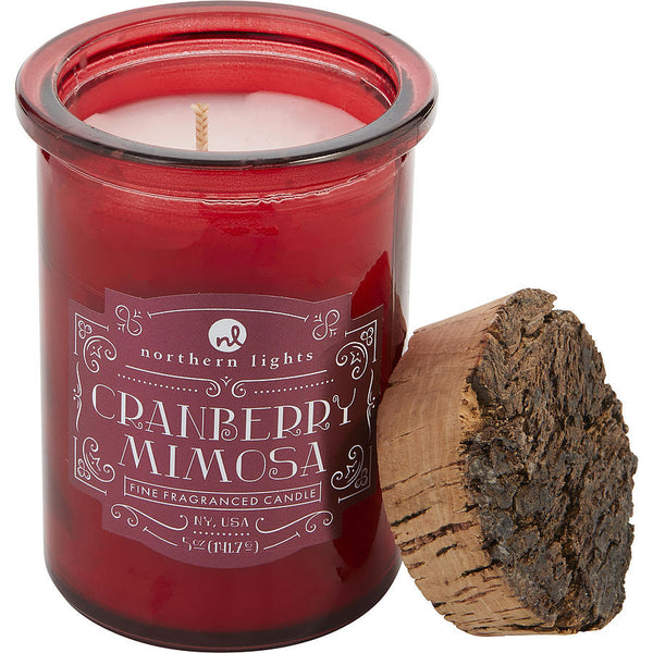 CRANBERRY MIMOSA SCENTED by Northern Lights (UNISEX) - SPIRIT JAR CANDLE - 5 OZ. BURNS APPROX. 35 HRS.