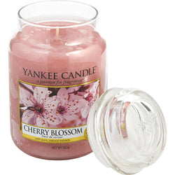 YANKEE CANDLE by Yankee Candle (UNISEX) - CHERRY BLOSSOM SCENTED LARGE JAR 22 OZ - U