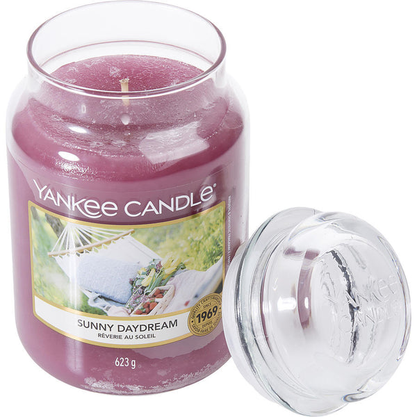 YANKEE CANDLE by Yankee Candle (UNISEX) - SUNNY DAYDREAM SCENTED LARGE JAR 22 OZ