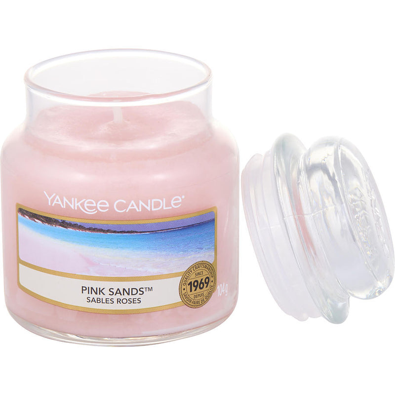 YANKEE CANDLE by Yankee Candle (UNISEX) - PINK SANDS SCENTED SMALL JAR 3.6 OZ