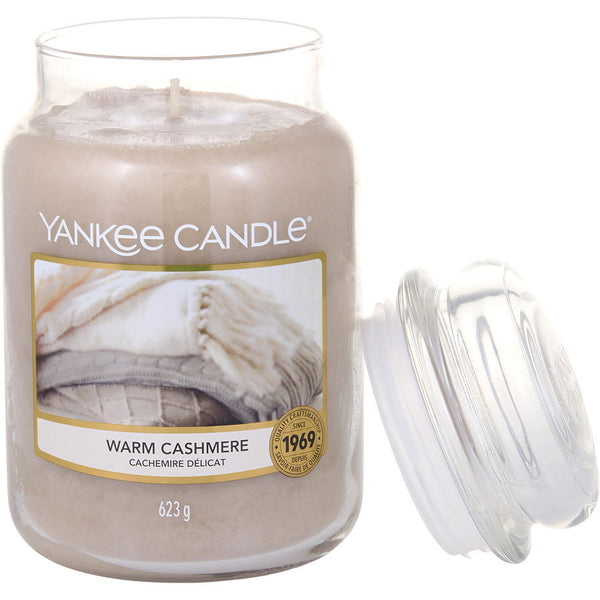 YANKEE CANDLE by Yankee Candle (UNISEX) - WARM CASHMERE SCENTED LARGE JAR 22 OZ