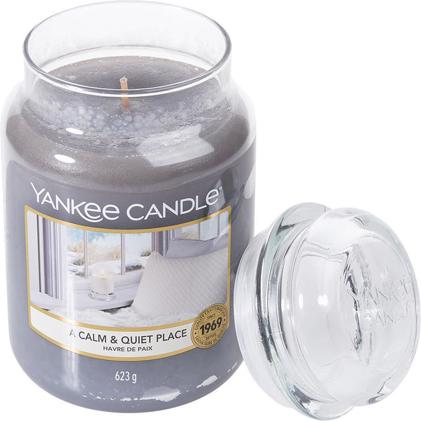 YANKEE CANDLE by Yankee Candle (UNISEX) - A CALM AND QUIET PLACE SCENTED LARGE JAR 22 OZ