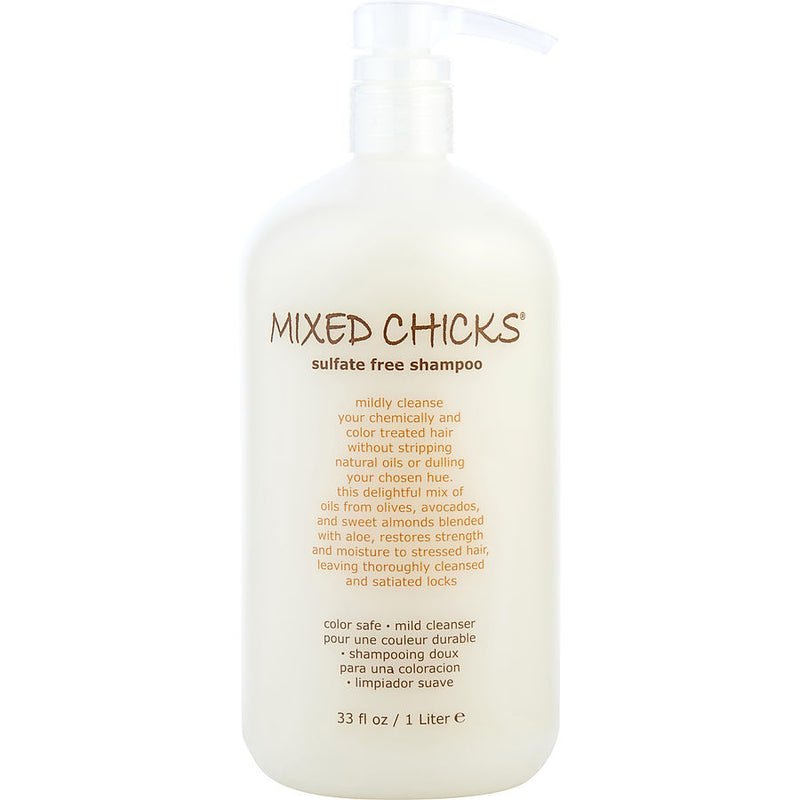 Mixed Chicks by Mixed Chicks (UNISEX) - SULFATE FREE SHAMPOO 33.8 OZ