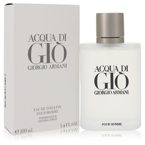 Acqua Di Gio by Giorgio Armani Eau De Toilette Spray 3.3 oz (Men)