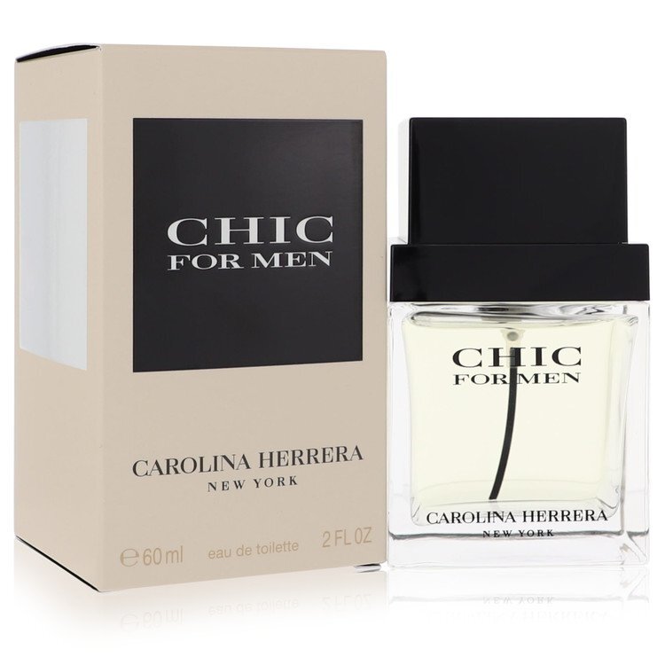 Chic by Carolina Herrera Eau De Toilette Spray 2 oz (Men)