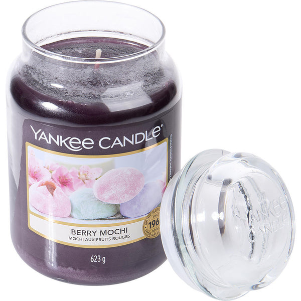 YANKEE CANDLE by Yankee Candle (UNISEX) - BERRY MOCHI SCENTED LARGE JAR 22 OZ