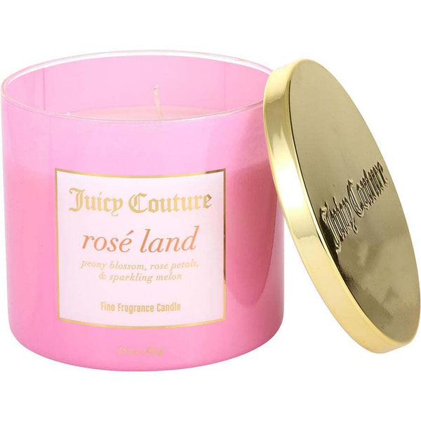 JUICY COUTURE ROSE LAND by Juicy Couture (WOMEN) - CANDLE 14.5 OZ