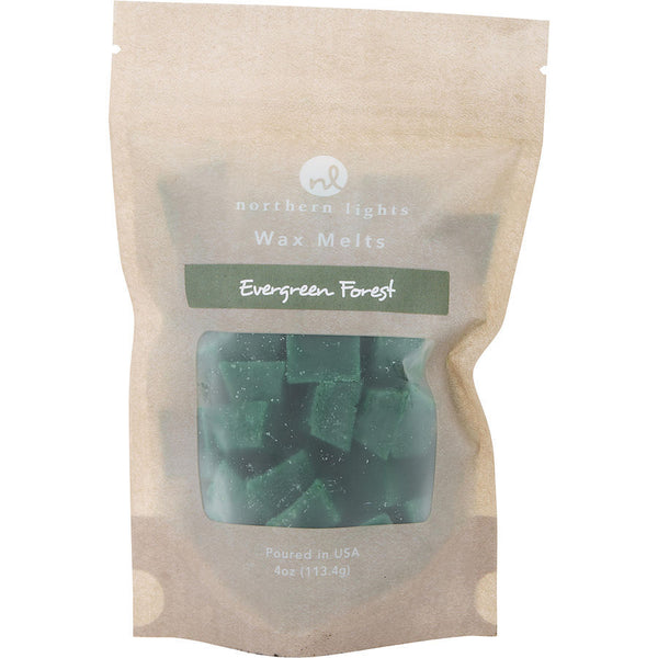 EVERGREEN FOREST by Northern Lights (UNISEX) - WAX MELTS POUCH 4 OZ