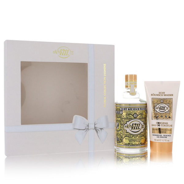 4711 Floral Collection Jasmine by 4711 Gift Set (Unisex) -- 3.4 oz Cologne Spray + 1.7 oz Shower Gel (Men)