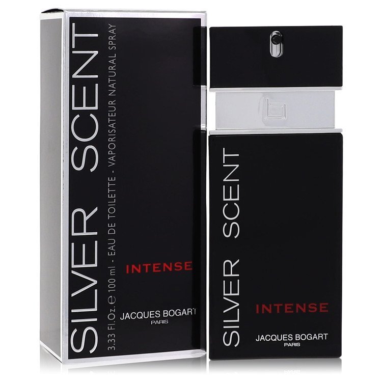 Silver Scent Intense by Jacques Bogart Eau De Toilette Spray 3.33 oz (Men)