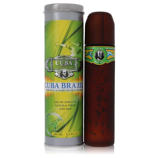 Cuba Brazil by Fragluxe Eau De Toilette Spray 3.4 oz (Men)