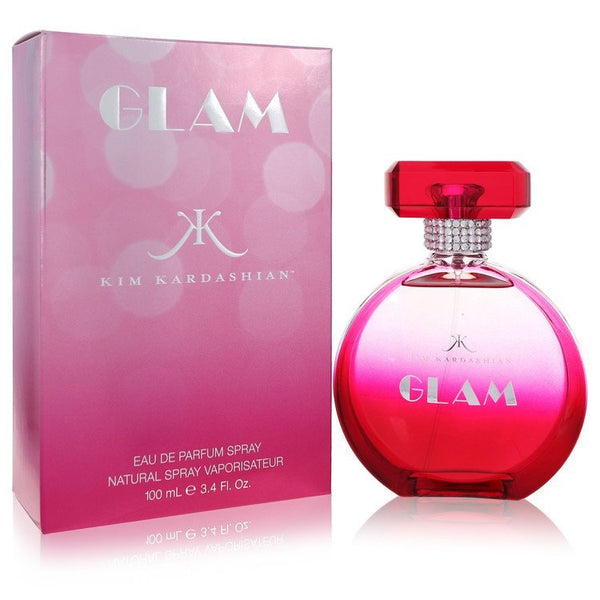 Kim Kardashian Glam by Kim Kardashian Eau De Parfum Spray 3.4 oz (Women)