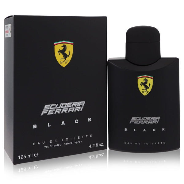 Ferrari Scuderia Black by Ferrari Eau De Toilette Spray 4.2 oz (Men)