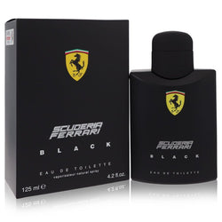 Ferrari Scuderia Black by Ferrari Eau De Toilette Spray 4.2 oz (Men)