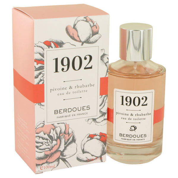 1902 Pivoine & Rhubarbe by Berdoues Eau De Toilette Spray 3.38 oz (Women)