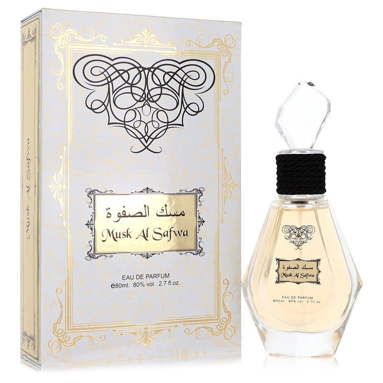 Musk Al Safwa by Rihanah Eau De Parfum Spray (Unisex) 2.7 oz (Men)