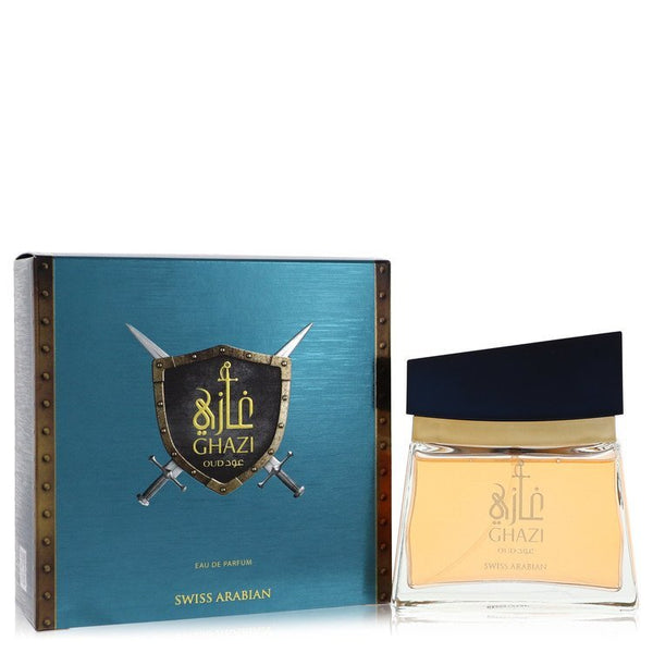 Swiss Arabian Ghazi Oud by Swiss Arabian Eau De Parfum Spray 3.4 oz (Men)