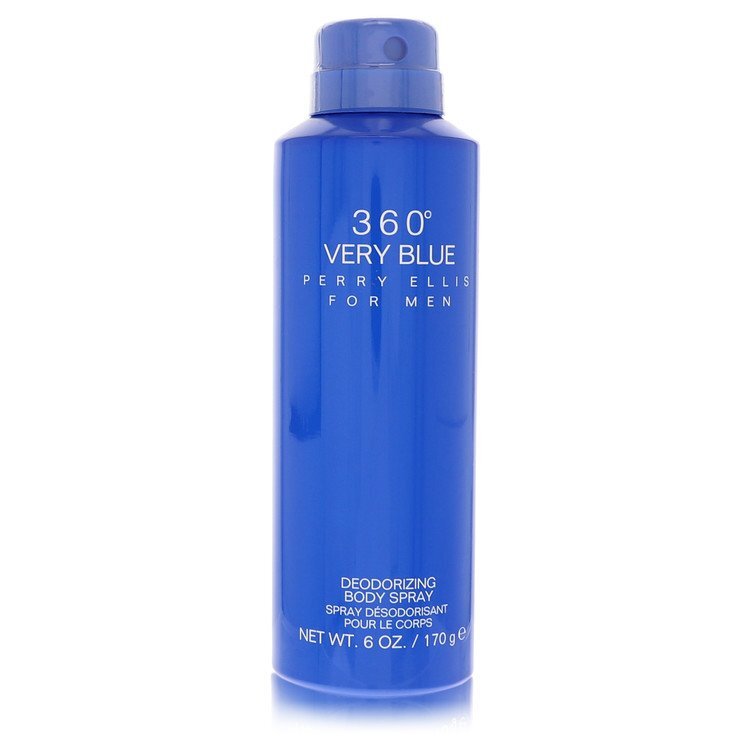 Perry Ellis 360 Very Blue by Perry Ellis Body Spray (unboxed) 6.8 oz (Men)