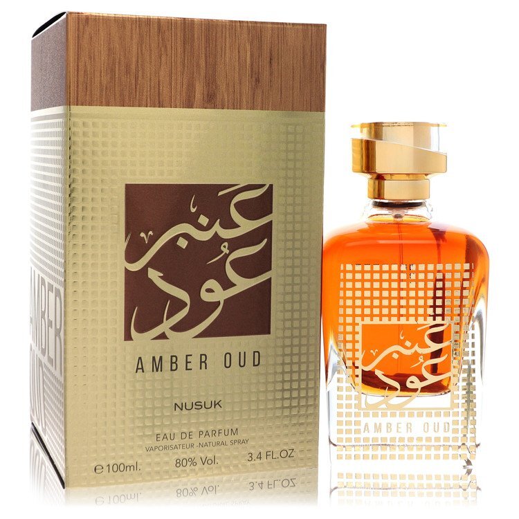 Nusuk Amber oud by Nusuk Eau De Parfum Spray 3.4 oz (Women)