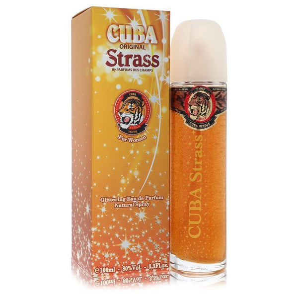 Cuba Strass Tiger by Fragluxe Eau De Parfum Spray 3.4 oz (Women)