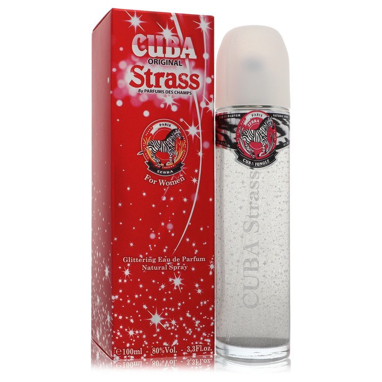 Cuba Strass Zebra by Fragluxe Eau De Parfum Spray 3.4 oz (Women)