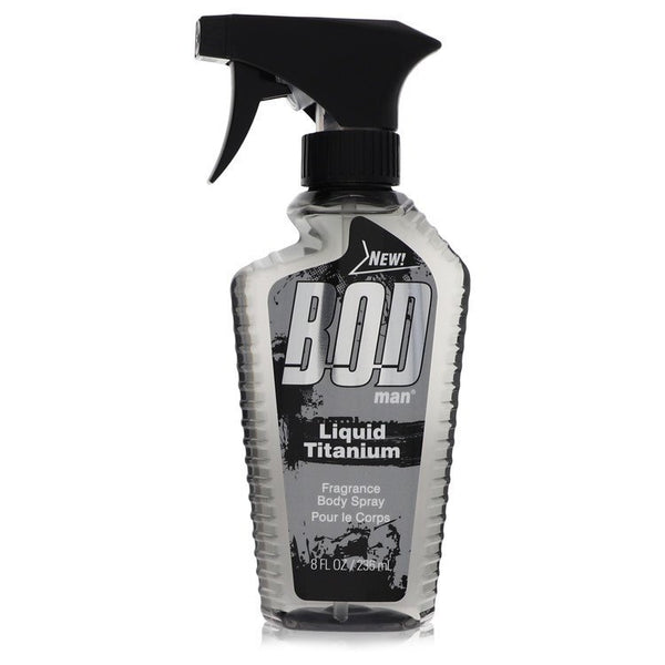 Bod Man Liquid Titanium by Parfums De Coeur Fragrance Body Spray 8 oz (Men)