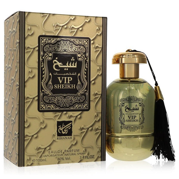 Rihanah VIP Sheikh by Rihanah Eau De Parfum Spray (Unisex) 3.4 oz (Men)