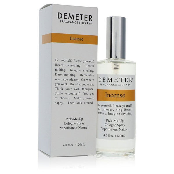 Demeter Incense by Demeter Cologne Spray (Unisex) 4 oz (Women)