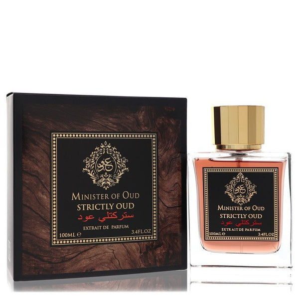 Minister Of Oud Strictly Oud by Fragrance World Extrait De Parfum Spray 3.4 oz (Men)